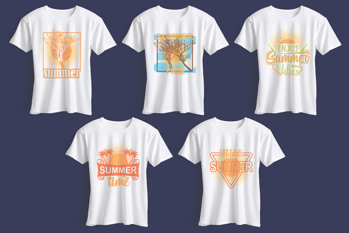 Summer Design Bundle, a Print Template by Active Designers (Photo 1 of 6)