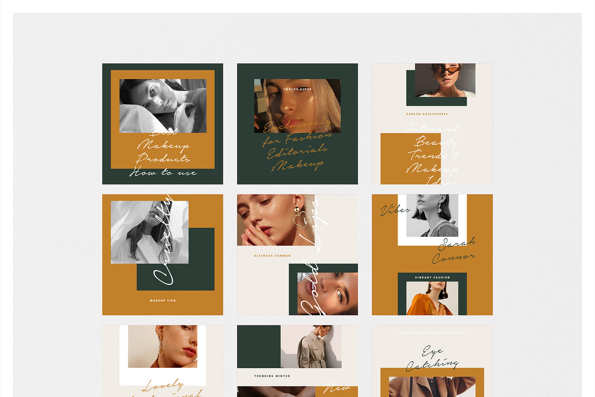 JASMINE Instagram Feed, a Social Media Template by Aprilea (Photo 7 of 7)