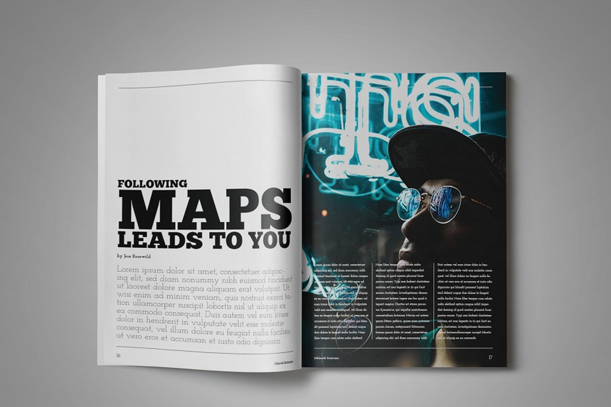 Mihawk Magazine (2017 Edition), a Magazine Template by Bokuto (Photo 11 of 18)