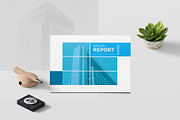 A5 Annual Report Brochure, a Brochure Template by New Lines (Thumbnail 1 of 13)