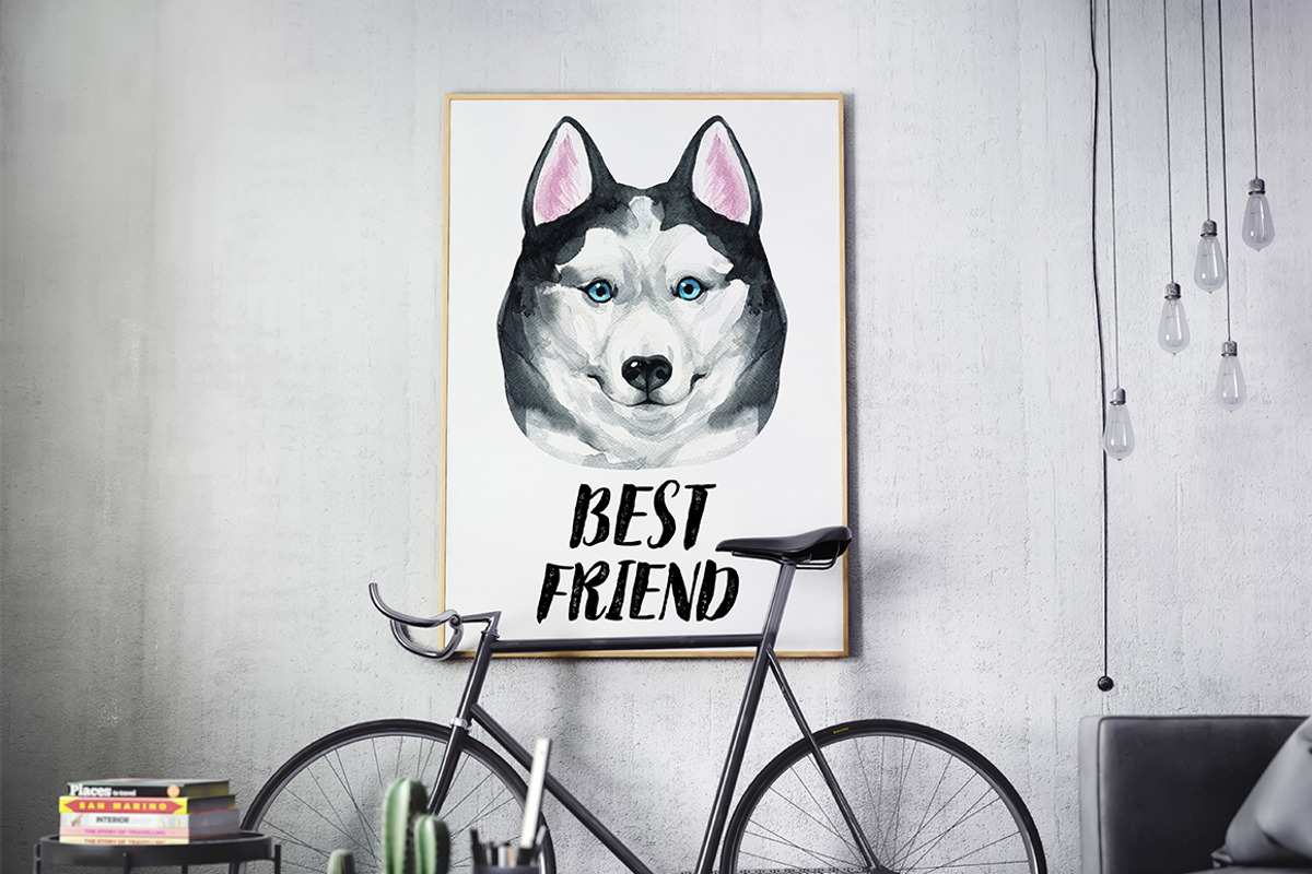 Breeds of dogs - watercolor. Part 3, an Animal Illustration by KatBranchArt (Photo 5 of 5)