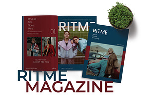 Ritme Magazine Template