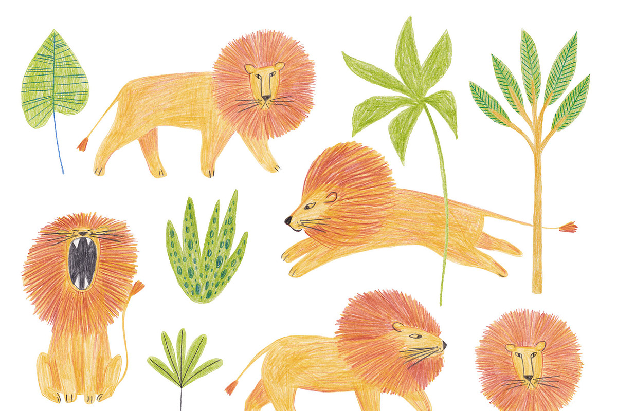 Kids Love Funny Animals. Part 1, an Animal Illustration by Annakniaz (Photo 5 of 15)