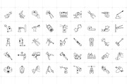 Tools Outline Icon Collection, an Icon by Prosymbols (Thumbnail 4 of 5)