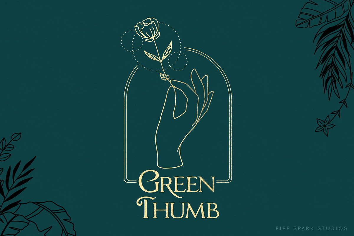 Greenery Illustrations and Textures, an Object Graphic by Fire Spark Studio (Photo 9 of 9)