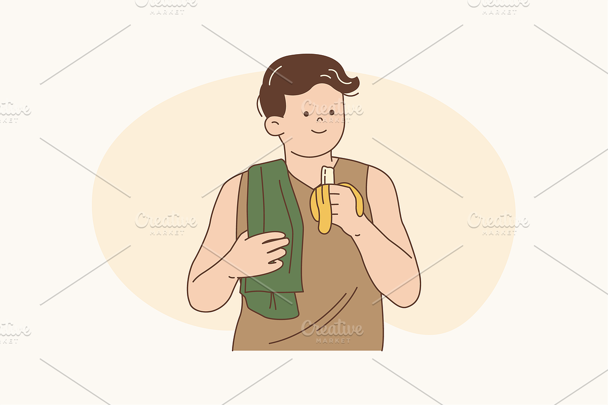 Banana Life Illustration, an Object Graphic by Jump Studio (Photo 4 of 12)