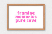 Kinder Bubble - Retro Display Font, a Handwritten Font by SaktiAvellin (Thumbnail 6 of 7)