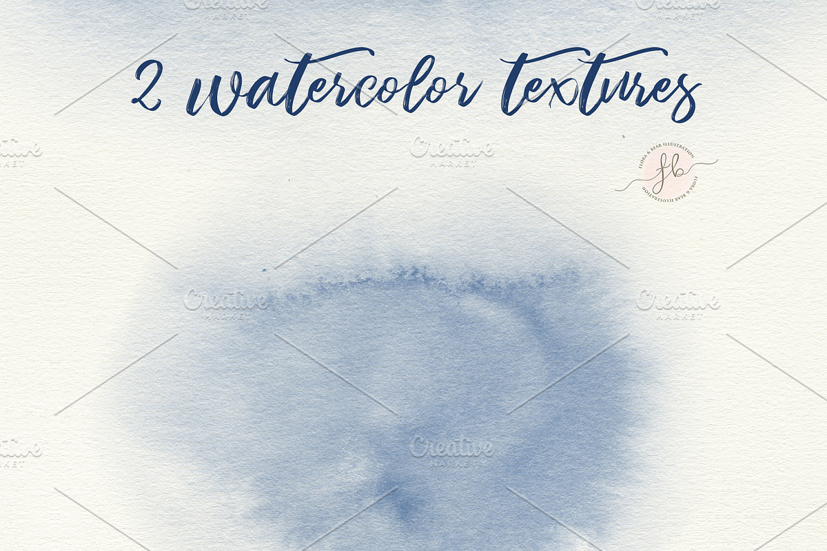 Whales Watercolor Clipart, a Texture Illustration by Flora+Bear (Photo 3 of 6)
