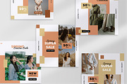 Vivian - Instagram Post Template, a Social Media Template by MuSan (Thumbnail 2 of 4)