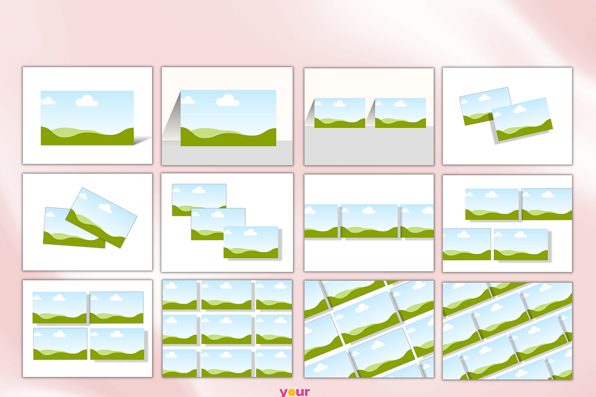 Business Card Mockup Templates, a Product Mockup by Your DigiProds (Photo 7 of 7)