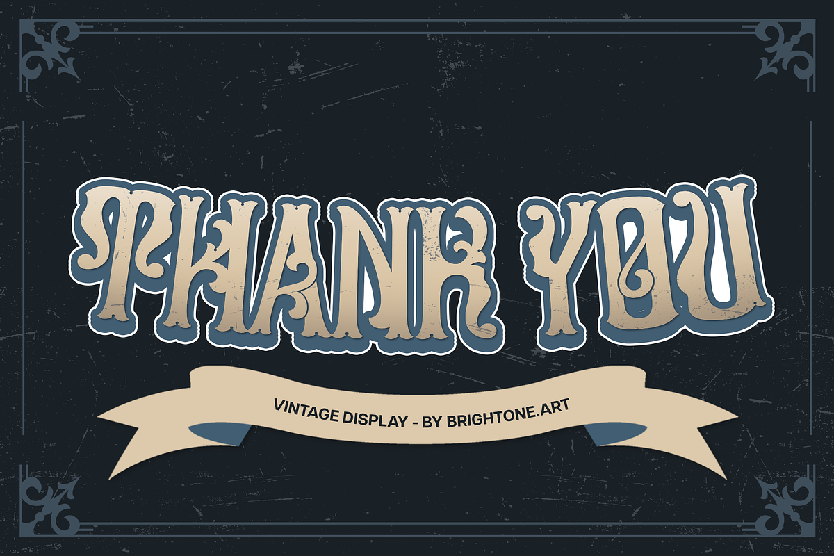 Semifloyd - Vintage Display Font, a Serif Font by Brightone (Photo 8 of 8)