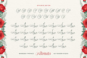 Wondshe Typeface, a Script Font by alit design (Thumbnail 11 of 20)