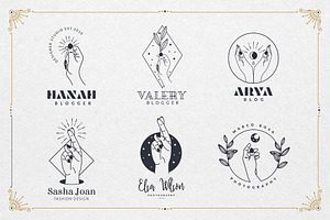 50 Mystic Logo Templates