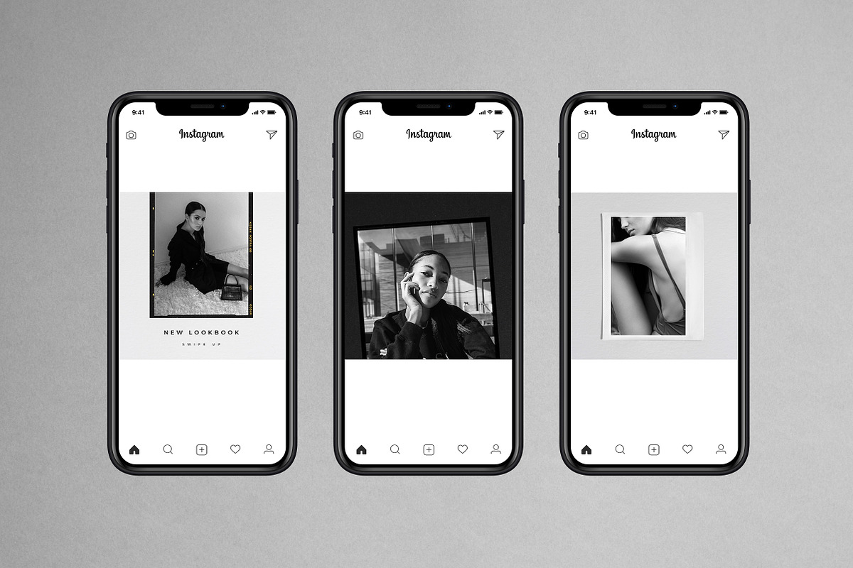 Black&White Film Frames Templates, a Social Media Template by Sparrow & Snow (Photo 8 of 11)