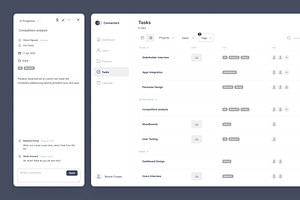 CRM Wireframe Kit