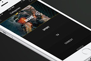 Video App Template for iPhone, a Templates & Theme by Made by Rheon (Thumbnail 4 of 5)