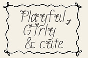 Pretty Bow Coquette Font, a Handwritten Font by Eryn Rose Design (Thumbnail 4 of 11)
