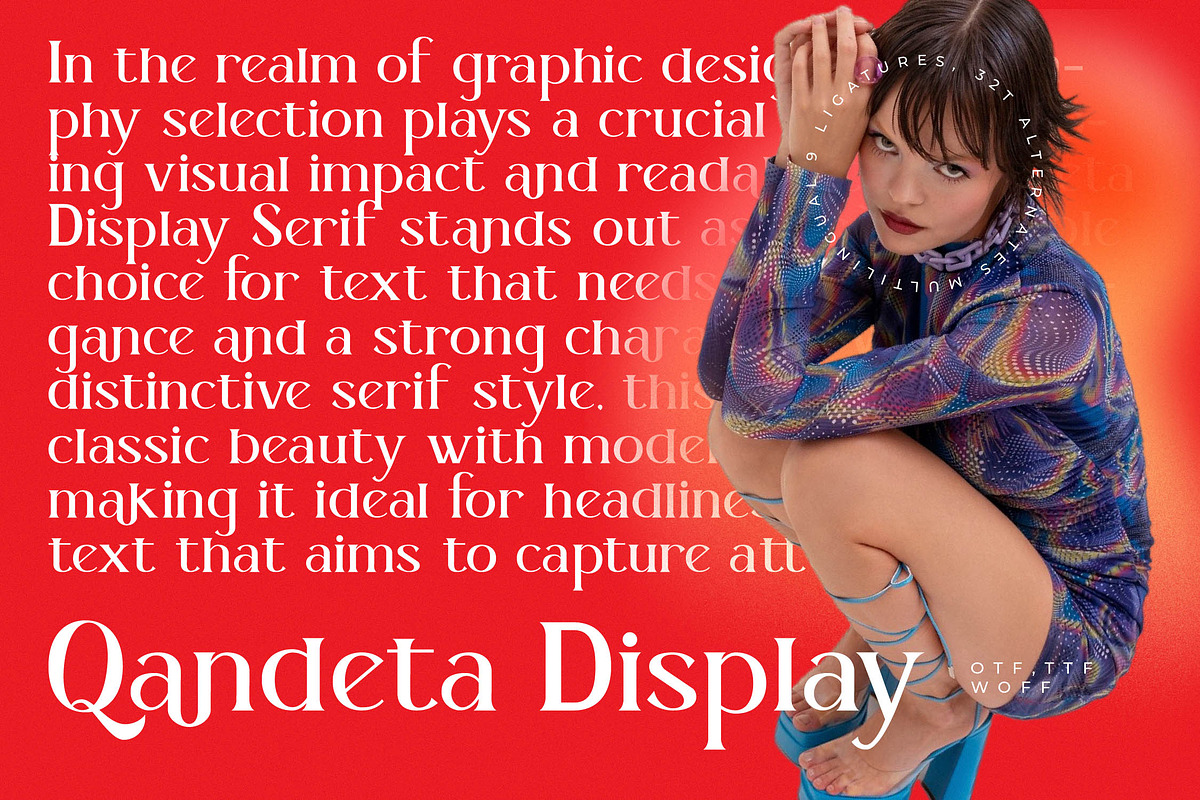 Qandeta - Display Serif, a Serif Font by AmorfaType (Photo 8 of 10)