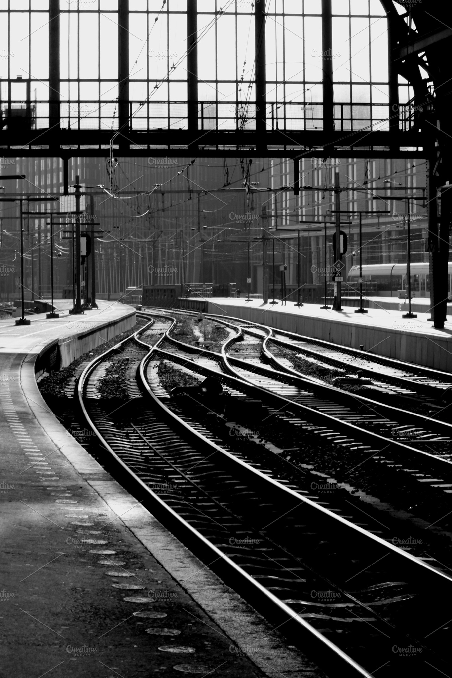 Amsterdam rail, a Photo by Coco Blanch' shop