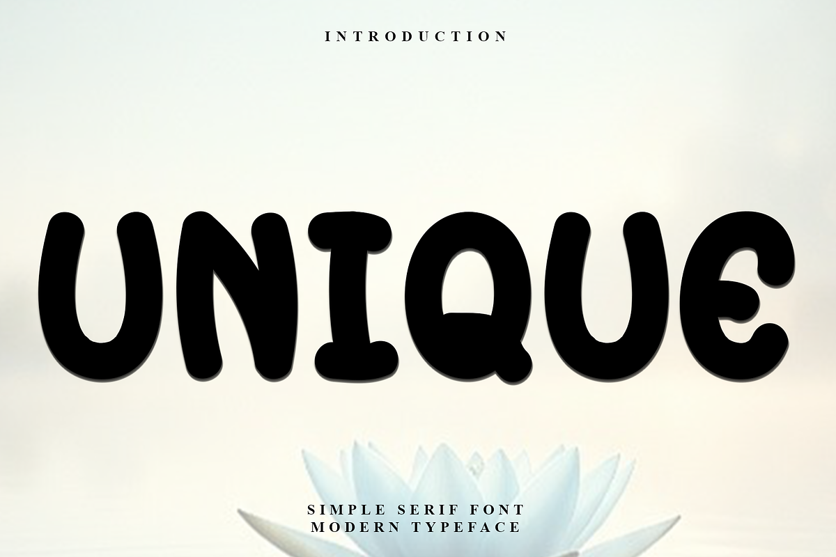 Unique, a Script Font by FreshTypeINK (Photo 1 of 7)