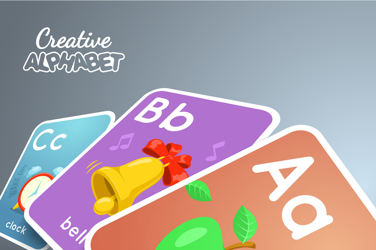 Alphabet cards, a Graphic by Chuhastock (Photo 4 of 7)