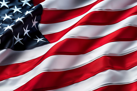 Waving USA flag, a Background Photo by MistyDay