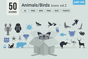 Animals - Birds Glyph Icons V2, a Solid Icon by Jumbo Icons (Thumbnail 2 of 5)