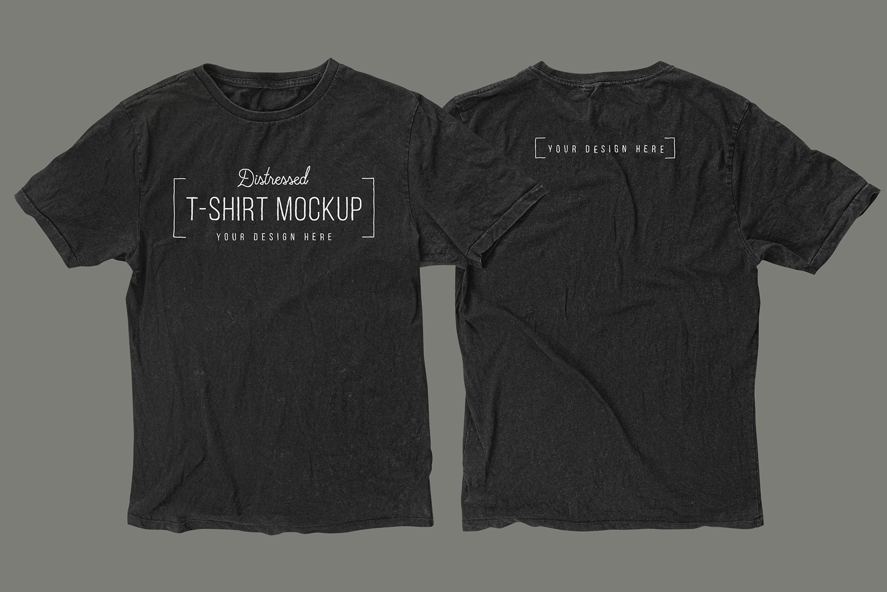 Distressed T-Shirt Mockup, a Shirt Mockup by Aurora Graphics