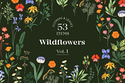 Flowers Bundle - 3 collections, an Illustration by Manimanisa (Thumbnail 2 of 16)