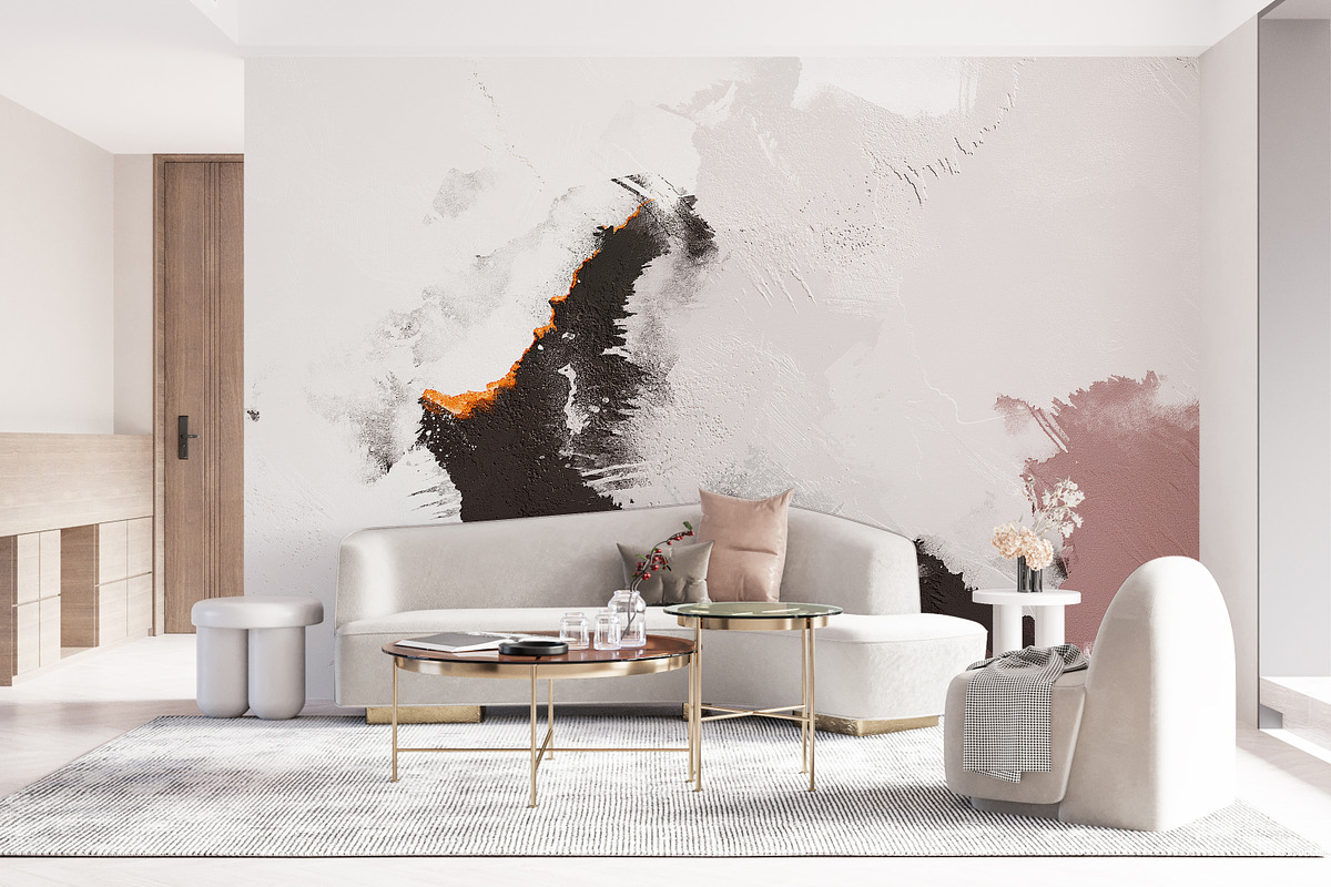 Abstract oil painting art wallpaper, a Wallpaper Graphic by fei long (Photo 4 of 10)