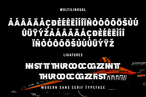 TripleStrike - Modern Sans Serif