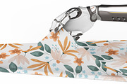 9 Robotic Arm Holding Fabric Mockup, a Mockup by GraphicVil (Thumbnail 9 of 12)