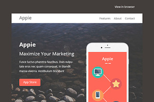 APPIE- PSD RESPONSIVE EMAIL TEMPLATE