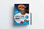 Special Burger Menu Template, a Flyer Template by obayes (Thumbnail 3 of 4)