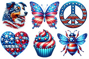 American Design png Bundle, an Illustration by Designworld (Thumbnail 2 of 4)