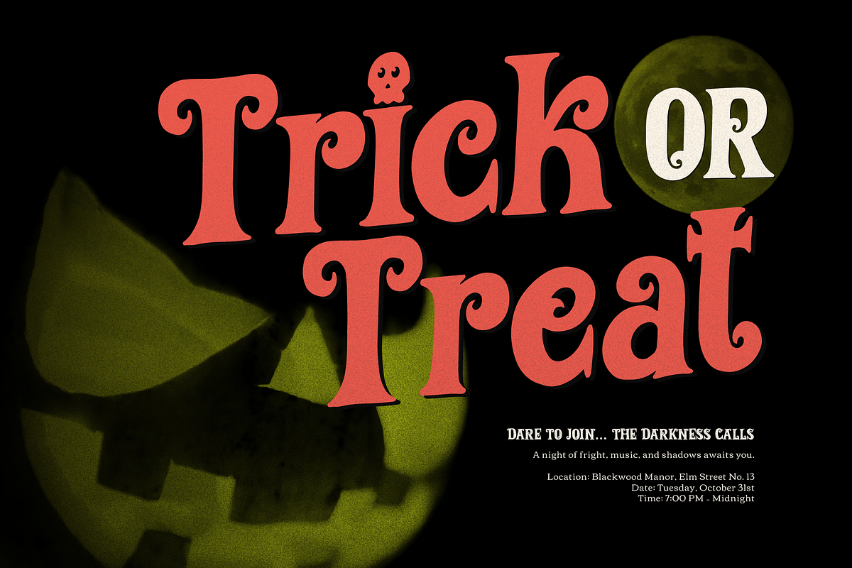 Coward Usurper Horror Halloween Font, a Font by Denustudios (Photo 4 of 12)