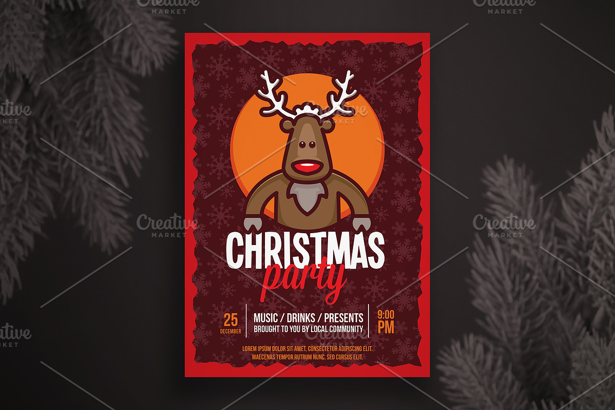 Christmas Flyer Bundle, a Flyer Template by Scredeck (Photo 11 of 11)