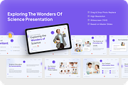 Science Education Google Slides, a Presentation Template by Annora Studio (Thumbnail 1 of 5)
