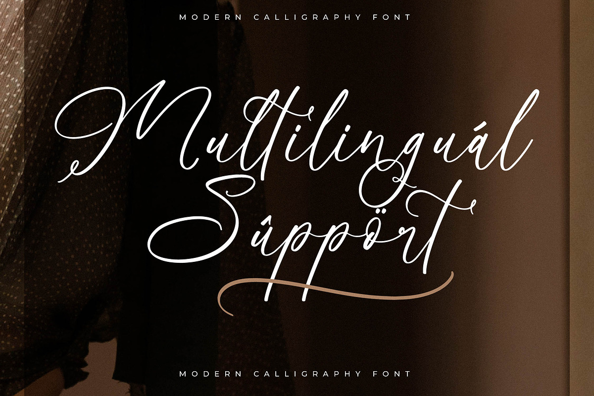 Benthany Amourty Modern Calligraphy, a Script Font by Letterena Studios Script (Photo 12 of 15)