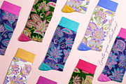 India, Ethnic floral prints, a Pattern Graphic by Laura Camoe (Thumbnail 8 of 10)