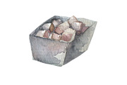 Watercolor kitchenware set, an Illustration by My watercolor shop (Thumbnail 4 of 7)