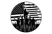 Nation Builder Silhouette Set, an Illustration by yasushie (Thumbnail 13 of 20)