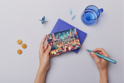 Christmas Card Design Bundle 16, a Card Template by Jay Major Designs (Thumbnail 3 of 7)