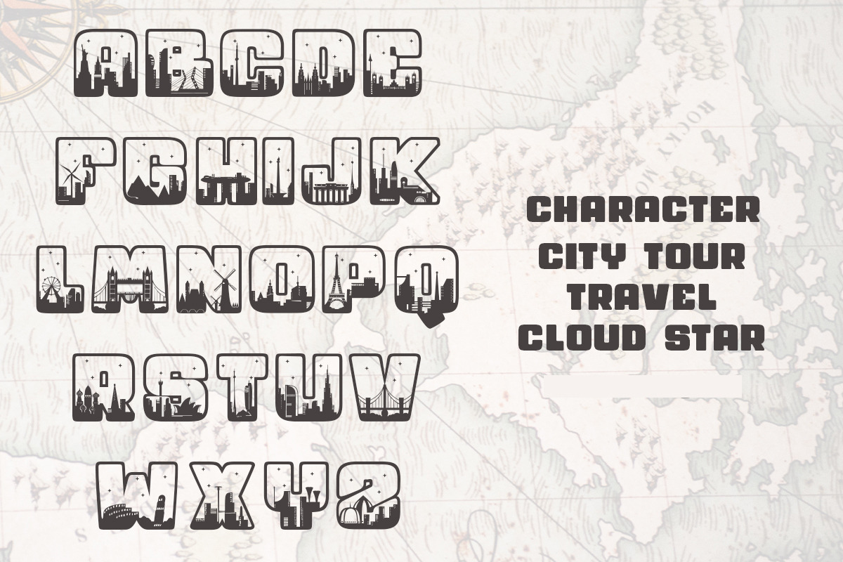 City Tour, a Slab Serif Font by Bramcreative (Photo 10 of 16)
