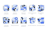 50 Development UI illustrations, a Templates & Theme by Visual Generation (Thumbnail 5 of 12)