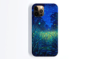 Dreamy Forest Night Illustration, a Decorative Illustration by Housui Patterns (Thumbnail 11 of 12)