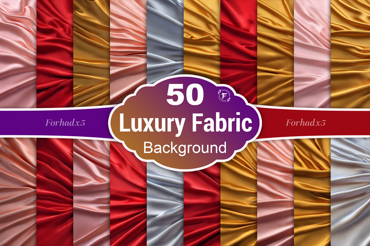 Luxury Silk Satin Fabric Background, a Texture Graphic by Forhadx5 (Photo 1 of 6)