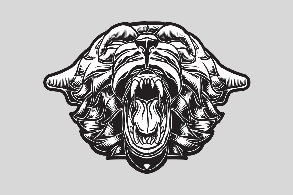 Four Unique Cat Heads, an Illustration by RobinHoldsworth (Photo 3 of 5)