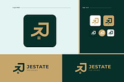 J Letter | Real Estate -Logo Design, a Branding & Logo Template by MD Foysal Hossain (Thumbnail 1 of 10)