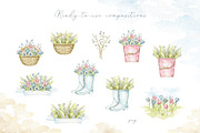 Watercolor Easter, an Animal Illustration by Mimomy (Thumbnail 6 of 17)
